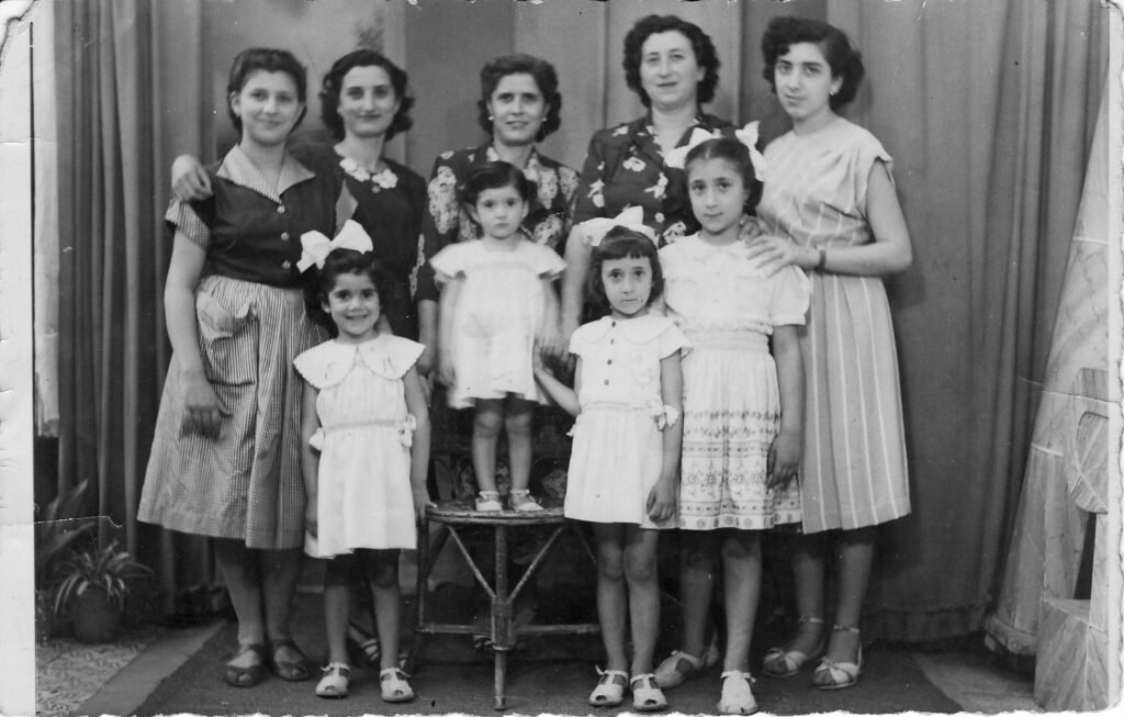 Three generations woman, one portrait: where every family history begins