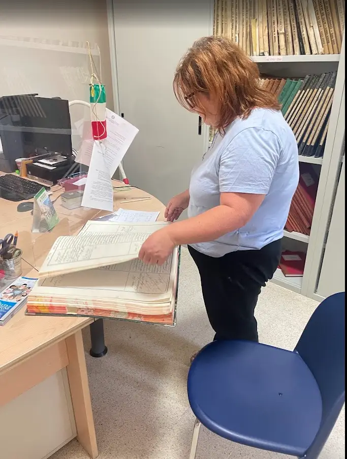 Marina Martello Professional Italian genealogist researching family history in historical archives